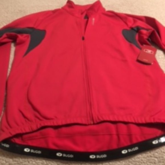 SUGOI Hot Shot BIKE CYCLING Jersey Zip Up Jacket  Size XXL  NEW - Picture 2 of 12